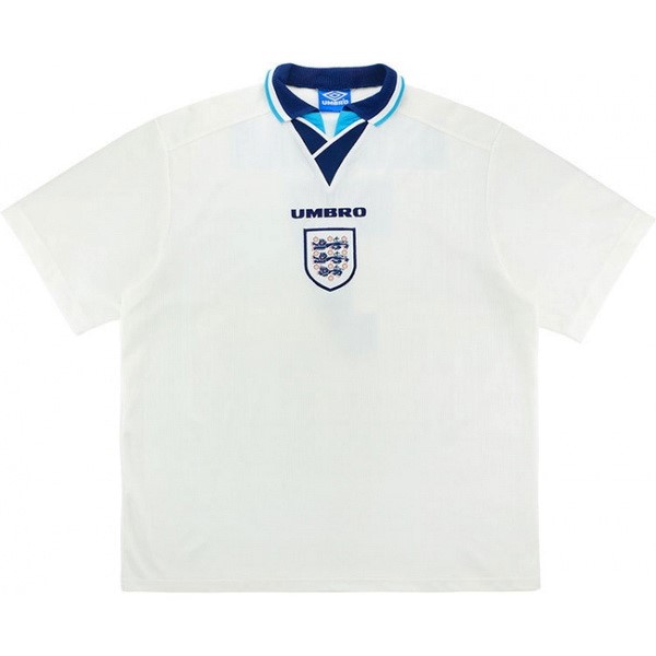 Tailandia Camiseta Inglaterra Primera equipo Retro 1996 Blanco